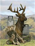WLD26985 Season of the Elk Salt & Pepper Shaker Set